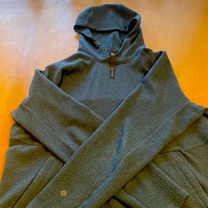 Mens large lululemon at ease hoodie blue